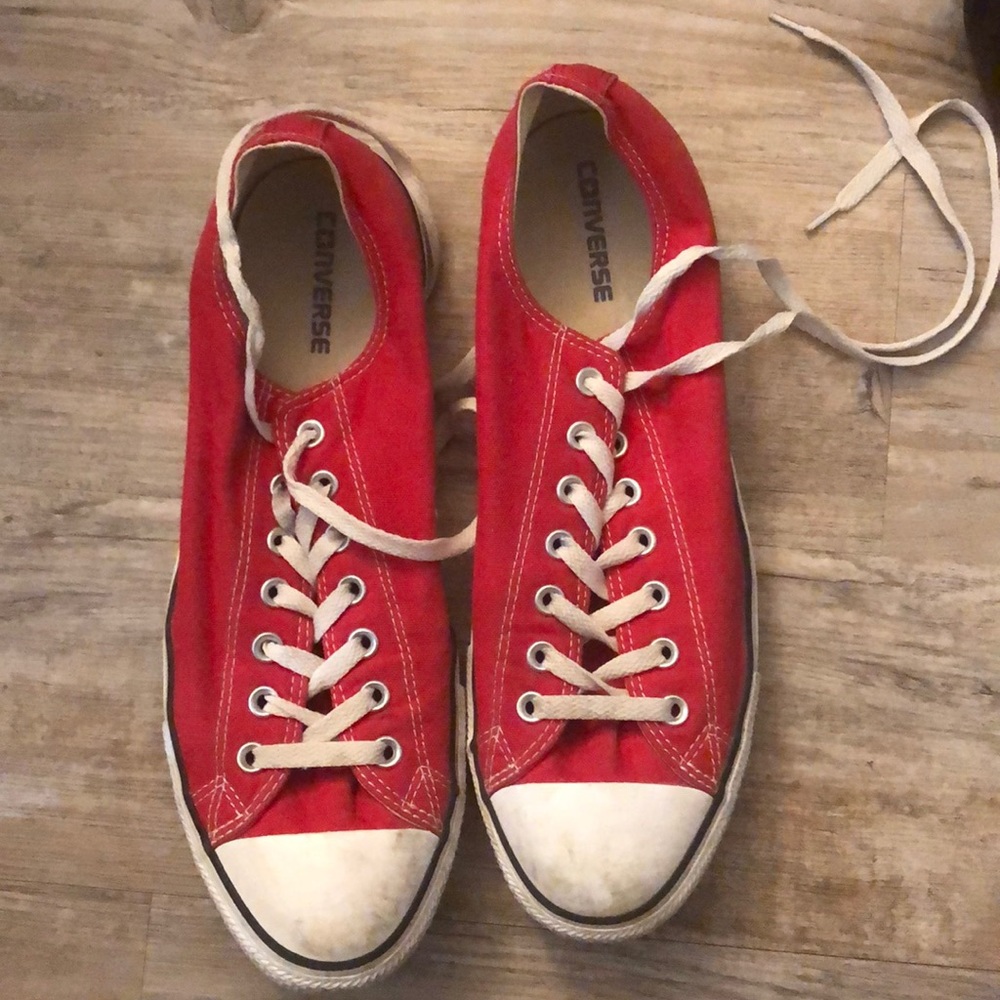 Red Converse All Star Low